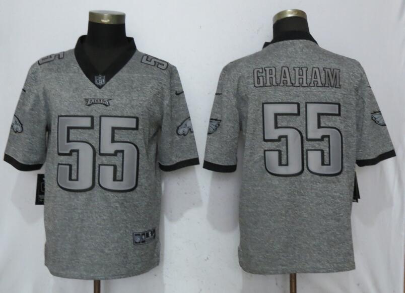 Men Philadelphia Eagles #55 Graham Gray Vapor Untouchable Stitched Gridiron Nike Limited NFL Jerseys->baltimore ravens->NFL Jersey